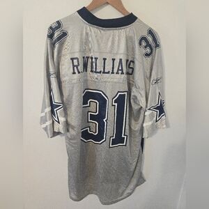 NWT Roy Williams Dallas Cowboys #31 NFL Equipment Two Tone Jersey Mens Large